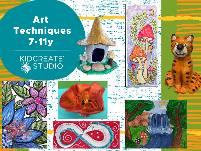 Homeschool Art Techniques Weekly Class (7-11y)