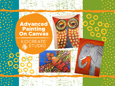 Advanced Painting On Canvas Weekly Class (7-12 Years)