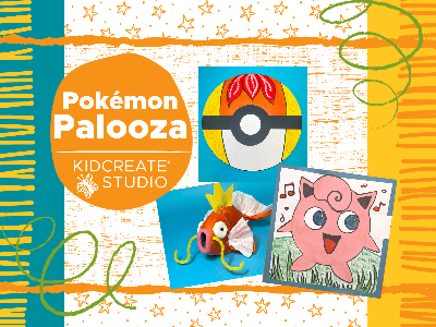 Kidcreate Studio - Eden Prairie. Pokémon Palooza Summer Camp (4-9 Years)