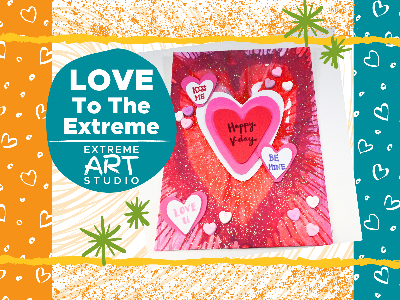 Kidcreate Studio - Eden Prairie. LOVE to the Extreme Workshop (5-12 Years)