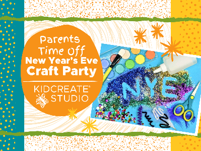 Kidcreate Studio - San Antonio. Parent's Time Off - New Year’s Eve Party Workshop (3-9 Years)