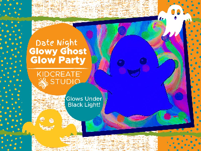 Date Night - Glowy Ghost Glow Party Workshop(4-10 Years)