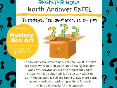North Andover: Mystery Box Art