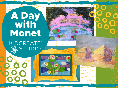 A Day with Monet Mini-Camp (5-12 Years)