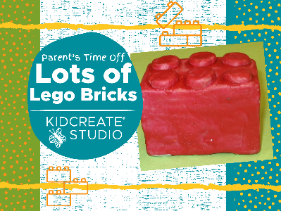 Kidcreate Studio - San Antonio. Parent's Time Off- Lots of Lego Bricks (3-9 Years)